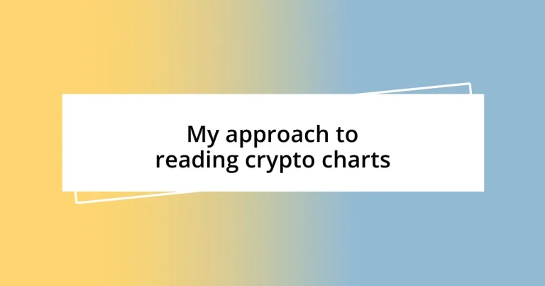 My approach to reading crypto charts